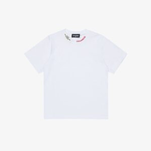 D2 tshirt km etiket hals