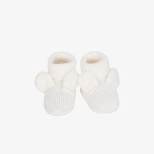Dr Kid slofjes gebreid beer