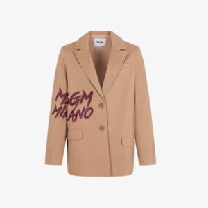 MSGM blazer logo