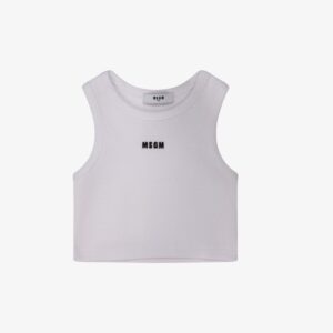 MSGM crop top logo
