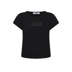 MSGM tshirt open gewerkt logo