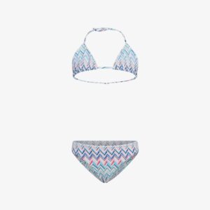 Missoni bikini zigzag ciel