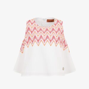 Missoni hesje zigzag rood
