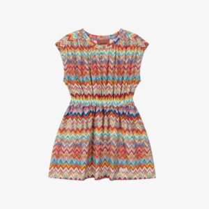 Missoni jersey jurk zigzag