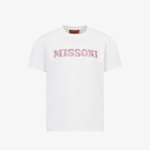Missoni tshirt logo strass