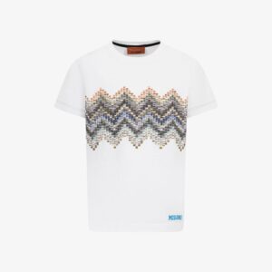 Missoni tshirt pixel zigzag