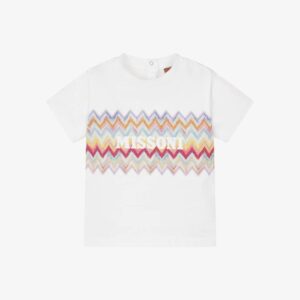 Missoni tshirt zigzag logo