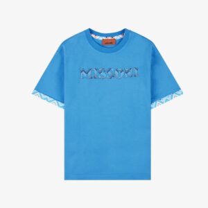Missoni tshirt zigzag manchet