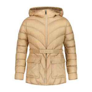 Moncler dons jack met ceintuur