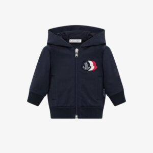 Moncler joggingvest embleem