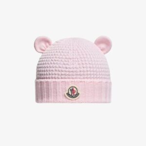 Moncler muts oren embleem