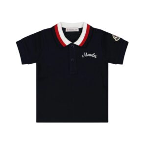 Moncler polo bies kraag