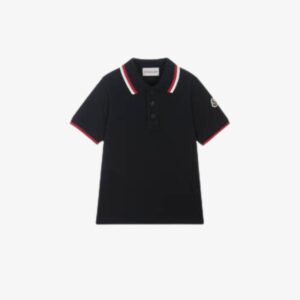 Moncler polo biesje kraag