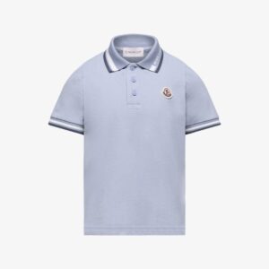 Moncler polo logo kraag