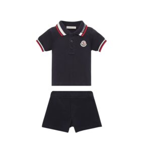 Moncler poloset logo kraag