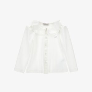 Monnalisa blouse ruche kraag