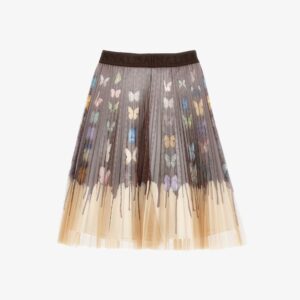 Monnalisa plis's rok vlinders