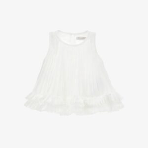 Monnalisa plisse top