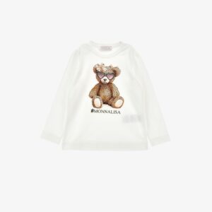 Monnalisa tshirt lm teddybeer