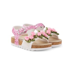 Monnalisa sandalen roosjes