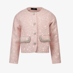 Prinsessefin tweed jasje
