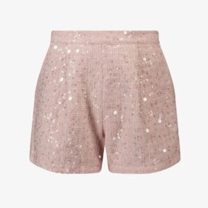 Prinsessefin tweed shorts