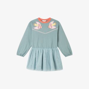 Stella jurk tulle vogel