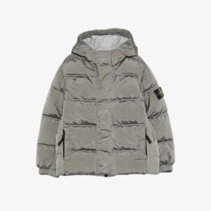 Stone donsjack met capuchon