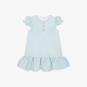 Deolinda tweed jurk mintgroen