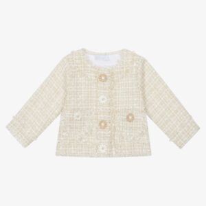 Deolindaa jasje tweed bloem