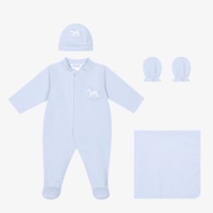 Deolindaa set 4pcs horse blue