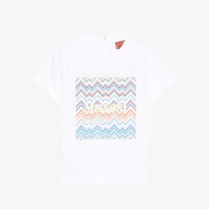 Missoni tshirt zigzag logo