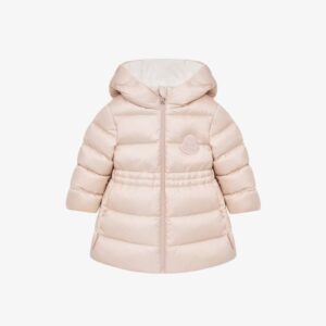 Moncler  dons jas roze logo