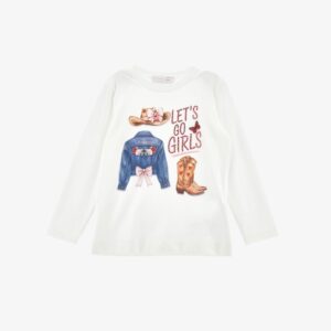 Monnalisa tshirt western print